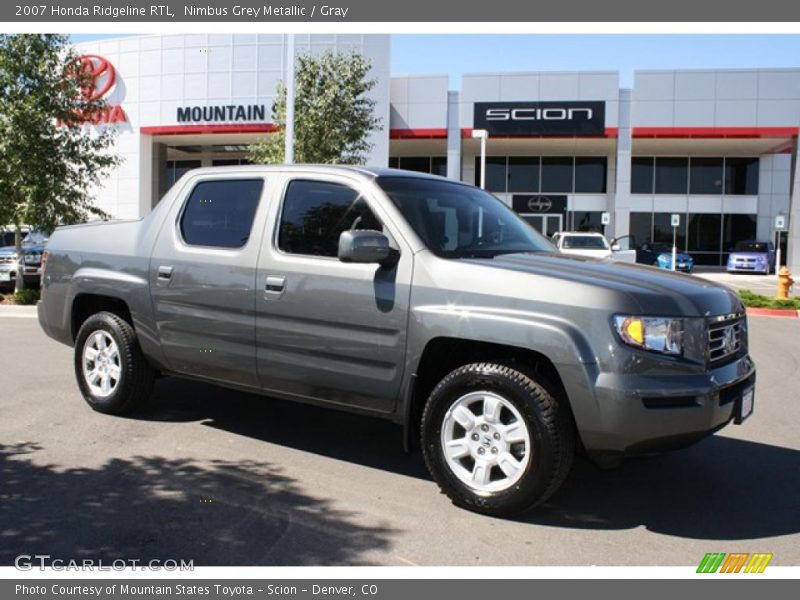 Nimbus Grey Metallic / Gray 2007 Honda Ridgeline RTL