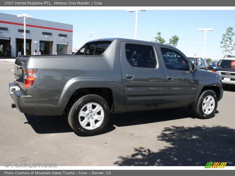 Nimbus Grey Metallic / Gray 2007 Honda Ridgeline RTL