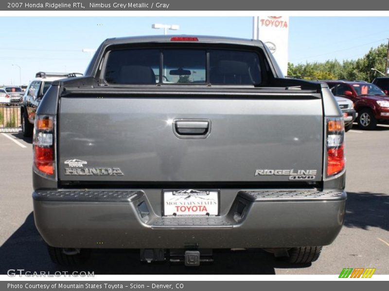 Nimbus Grey Metallic / Gray 2007 Honda Ridgeline RTL