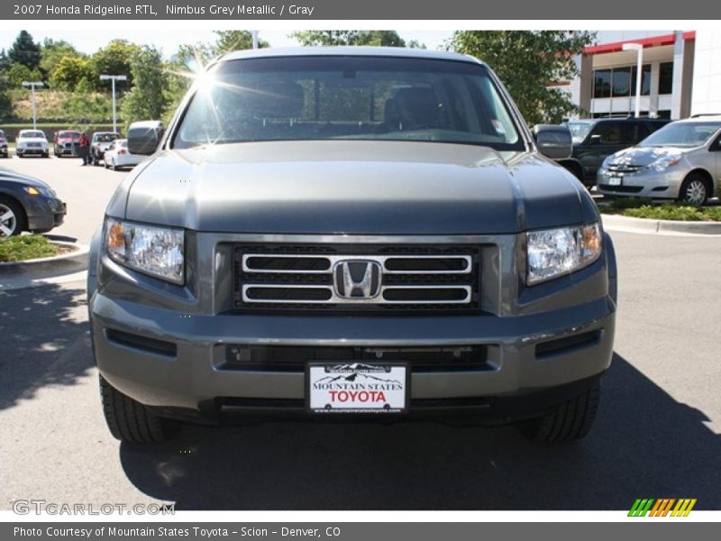 Nimbus Grey Metallic / Gray 2007 Honda Ridgeline RTL