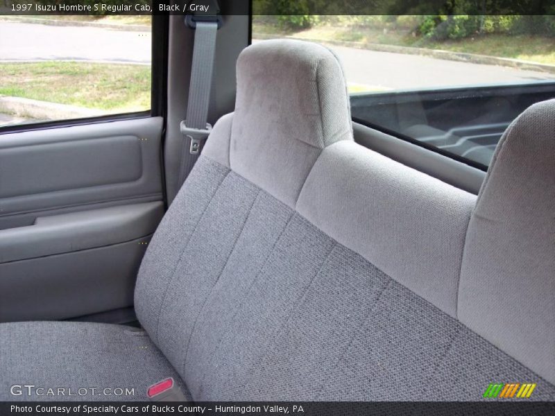 Black / Gray 1997 Isuzu Hombre S Regular Cab
