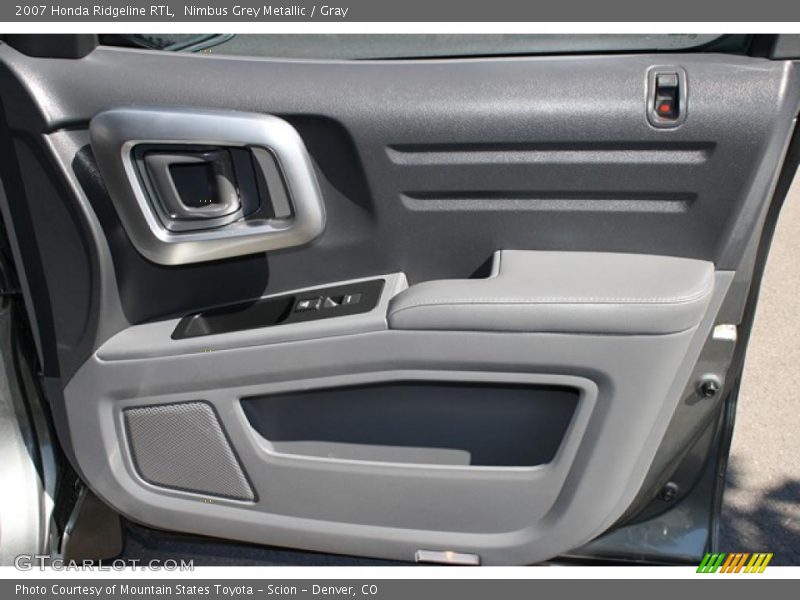 Nimbus Grey Metallic / Gray 2007 Honda Ridgeline RTL