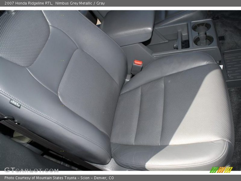Nimbus Grey Metallic / Gray 2007 Honda Ridgeline RTL