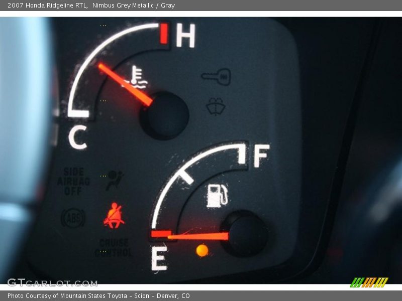 Nimbus Grey Metallic / Gray 2007 Honda Ridgeline RTL