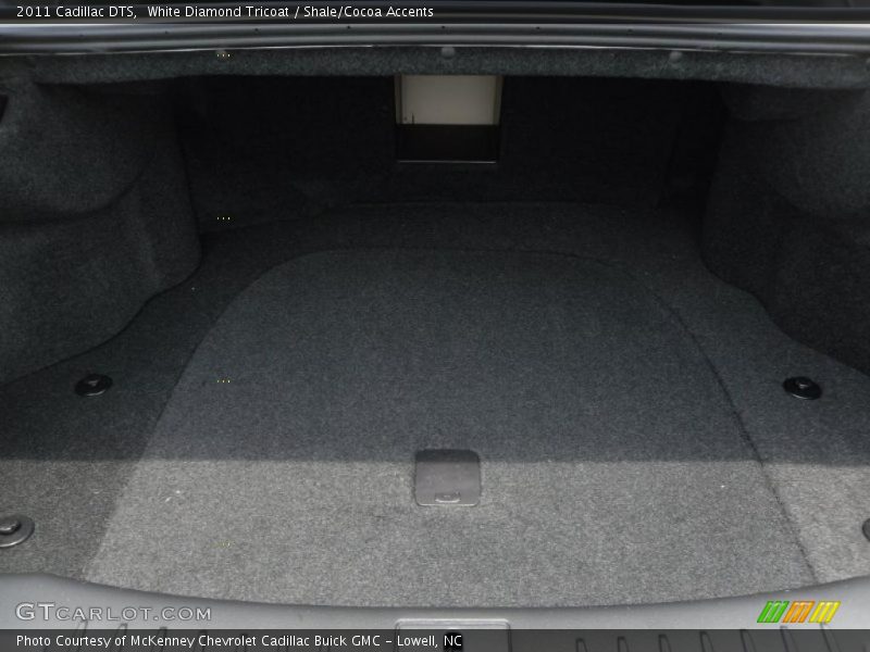White Diamond Tricoat / Shale/Cocoa Accents 2011 Cadillac DTS