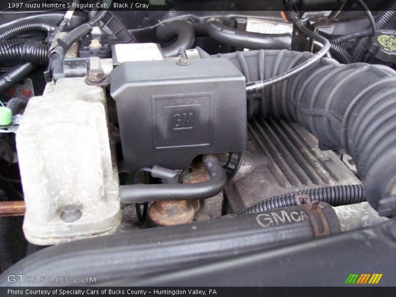 Black / Gray 1997 Isuzu Hombre S Regular Cab