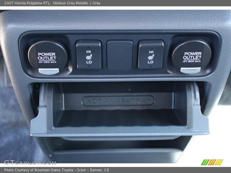 Nimbus Grey Metallic / Gray 2007 Honda Ridgeline RTL