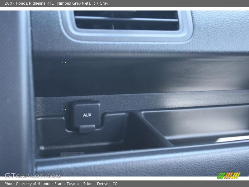 Nimbus Grey Metallic / Gray 2007 Honda Ridgeline RTL