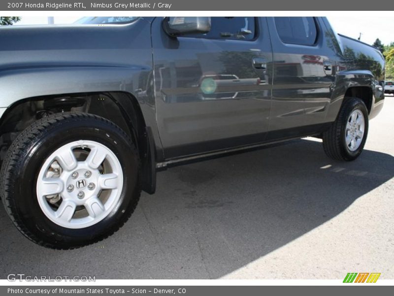 Nimbus Grey Metallic / Gray 2007 Honda Ridgeline RTL