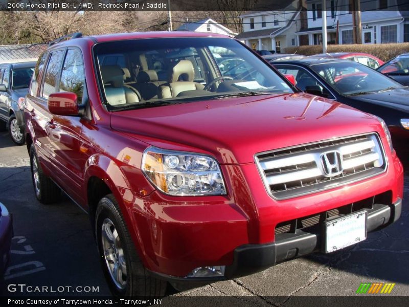 Redrock Pearl / Saddle 2006 Honda Pilot EX-L 4WD