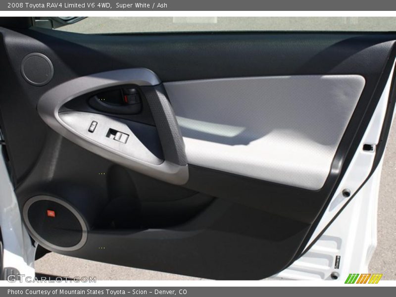 Super White / Ash 2008 Toyota RAV4 Limited V6 4WD