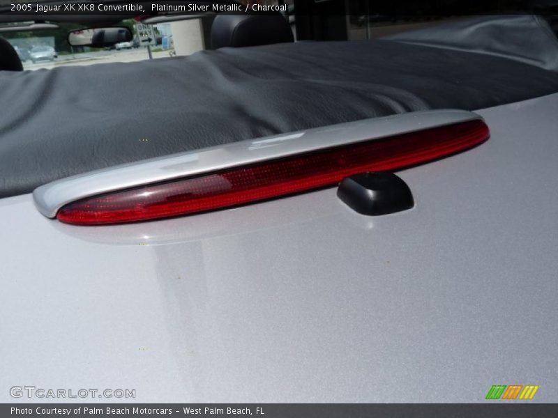 Platinum Silver Metallic / Charcoal 2005 Jaguar XK XK8 Convertible