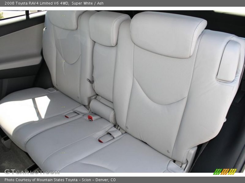 Super White / Ash 2008 Toyota RAV4 Limited V6 4WD