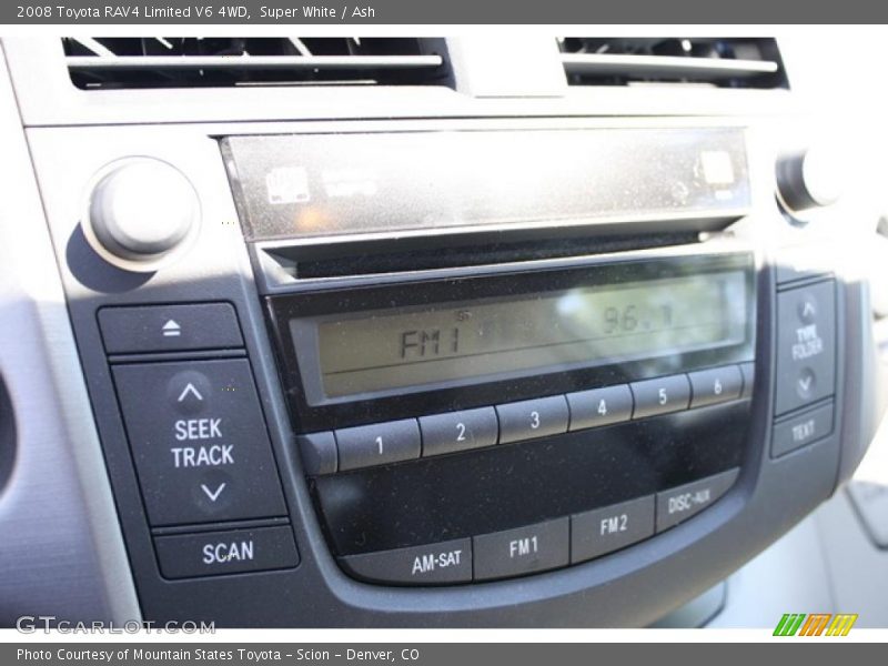 Super White / Ash 2008 Toyota RAV4 Limited V6 4WD