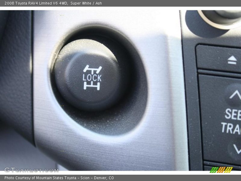 Super White / Ash 2008 Toyota RAV4 Limited V6 4WD