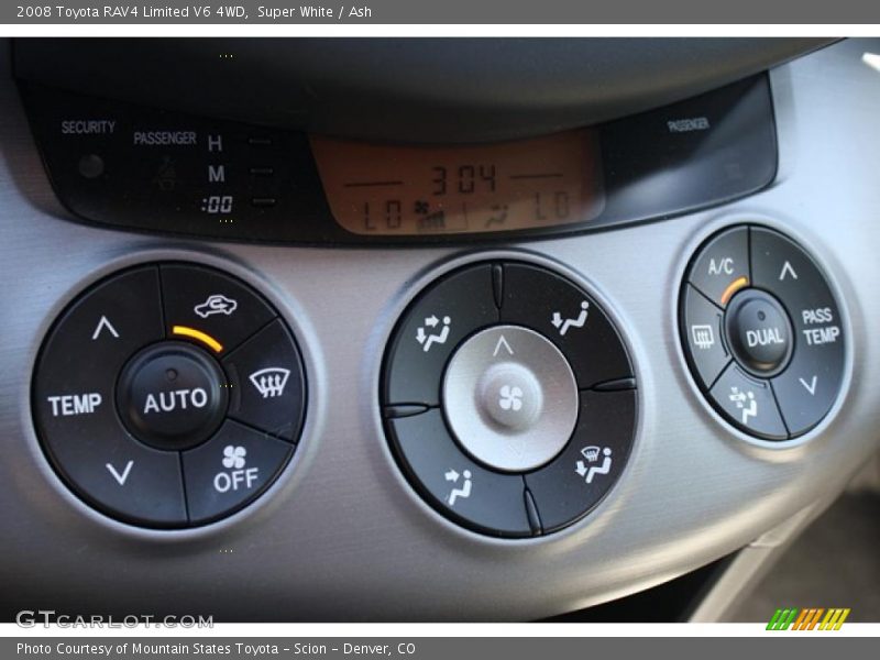 Super White / Ash 2008 Toyota RAV4 Limited V6 4WD