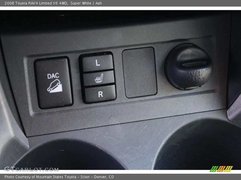 Super White / Ash 2008 Toyota RAV4 Limited V6 4WD