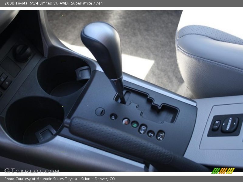 Super White / Ash 2008 Toyota RAV4 Limited V6 4WD