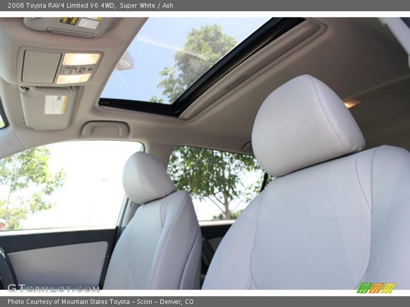 Super White / Ash 2008 Toyota RAV4 Limited V6 4WD