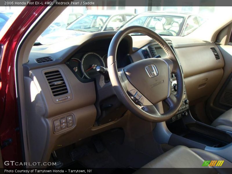 Redrock Pearl / Saddle 2006 Honda Pilot EX-L 4WD