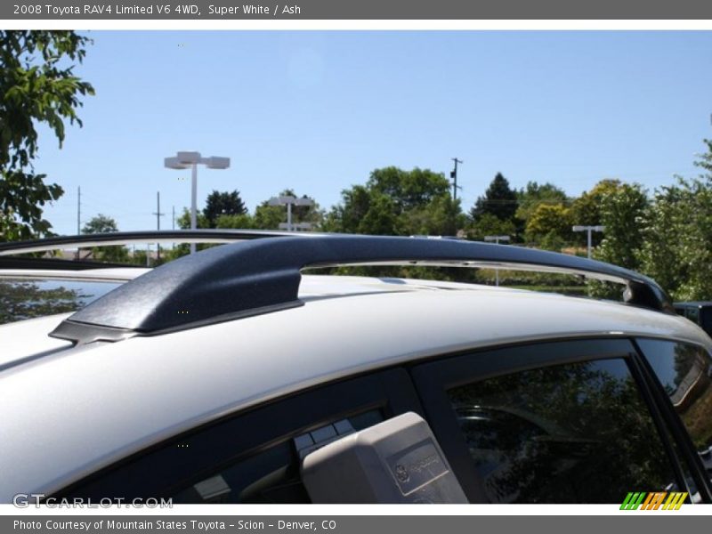 Super White / Ash 2008 Toyota RAV4 Limited V6 4WD