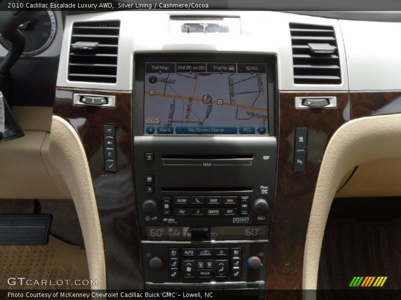 Silver Lining / Cashmere/Cocoa 2010 Cadillac Escalade Luxury AWD