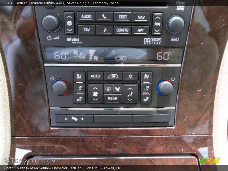 Silver Lining / Cashmere/Cocoa 2010 Cadillac Escalade Luxury AWD