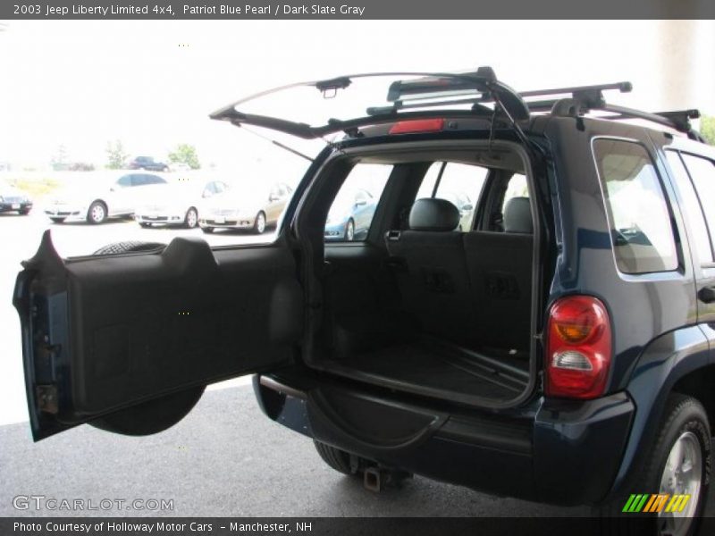 Patriot Blue Pearl / Dark Slate Gray 2003 Jeep Liberty Limited 4x4