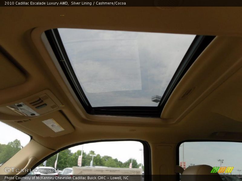 Silver Lining / Cashmere/Cocoa 2010 Cadillac Escalade Luxury AWD