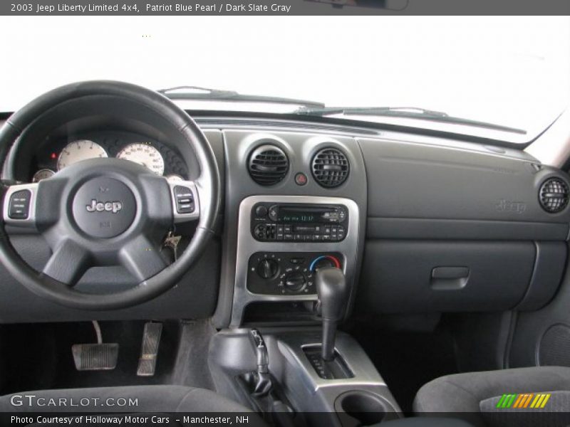 Patriot Blue Pearl / Dark Slate Gray 2003 Jeep Liberty Limited 4x4