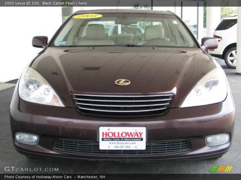 Black Garnet Pearl / Ivory 2003 Lexus ES 300