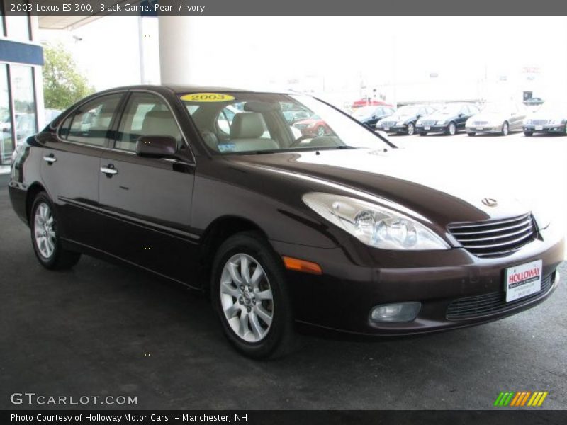 Black Garnet Pearl / Ivory 2003 Lexus ES 300