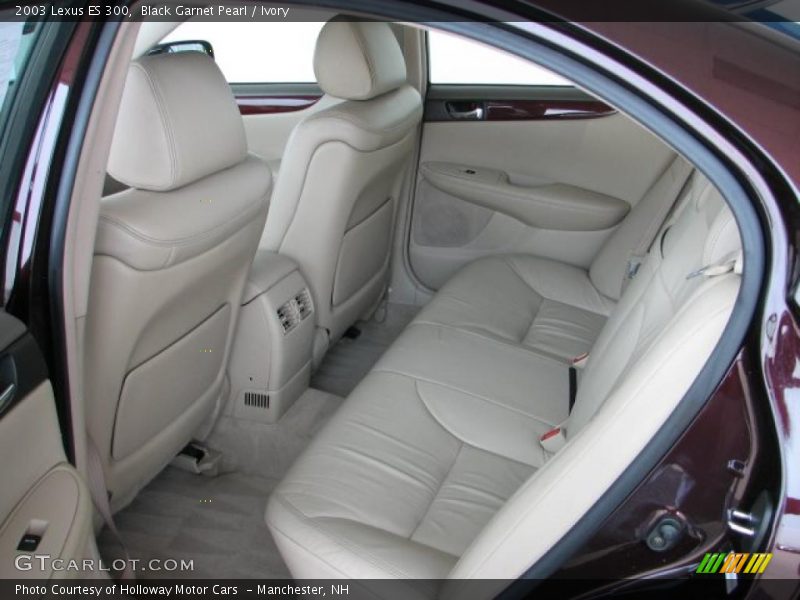 Black Garnet Pearl / Ivory 2003 Lexus ES 300