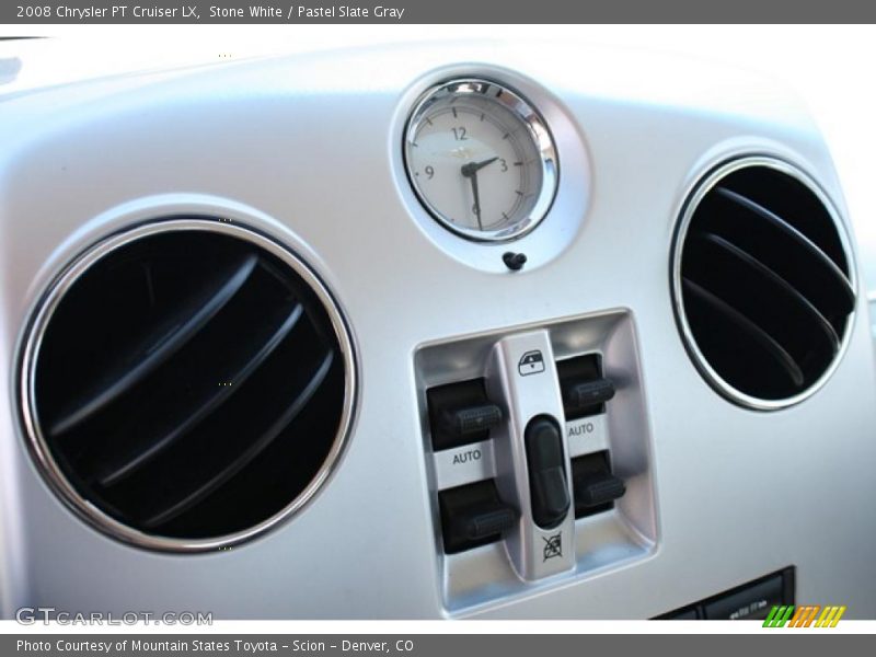Stone White / Pastel Slate Gray 2008 Chrysler PT Cruiser LX