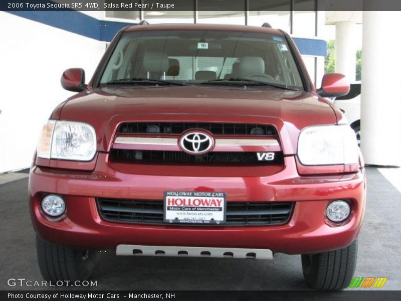 Salsa Red Pearl / Taupe 2006 Toyota Sequoia SR5 4WD