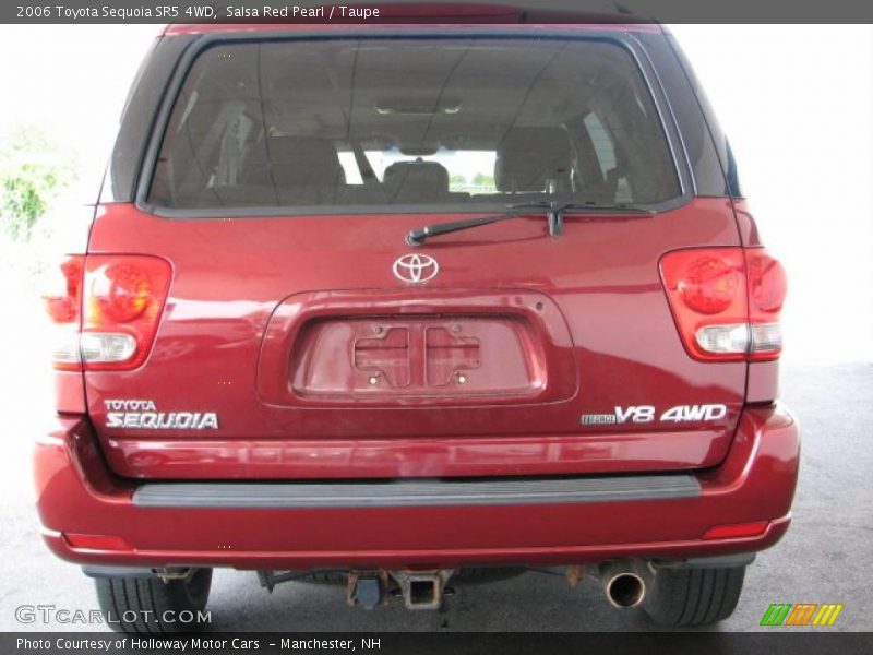 Salsa Red Pearl / Taupe 2006 Toyota Sequoia SR5 4WD