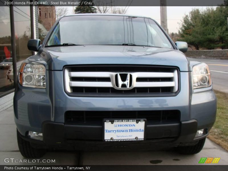 Steel Blue Metallic / Gray 2006 Honda Pilot EX 4WD