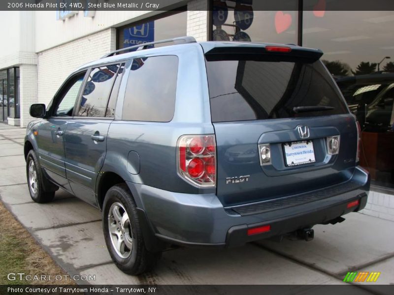 Steel Blue Metallic / Gray 2006 Honda Pilot EX 4WD