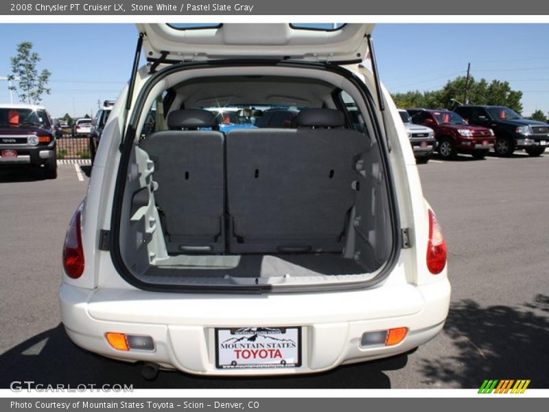 Stone White / Pastel Slate Gray 2008 Chrysler PT Cruiser LX