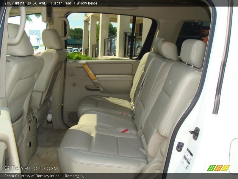 Tuscan Pearl / Willow Beige 2007 Infiniti QX 56 4WD
