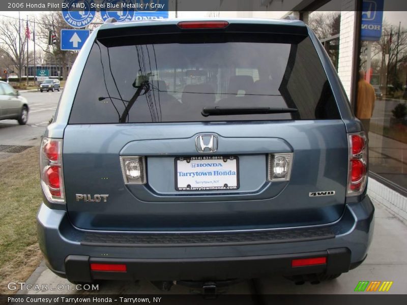 Steel Blue Metallic / Gray 2006 Honda Pilot EX 4WD