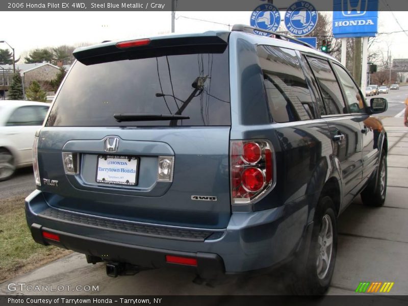 Steel Blue Metallic / Gray 2006 Honda Pilot EX 4WD