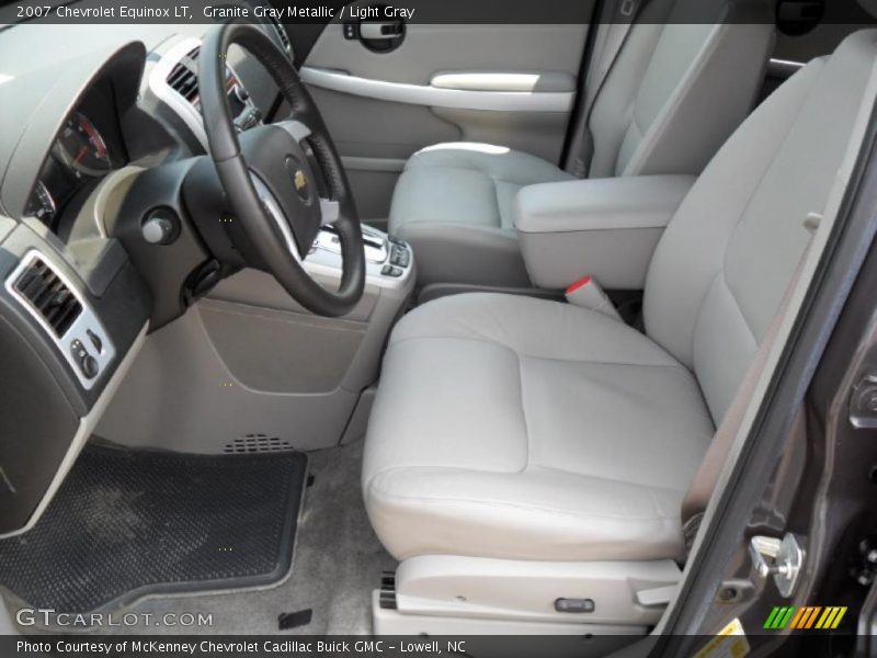 Granite Gray Metallic / Light Gray 2007 Chevrolet Equinox LT