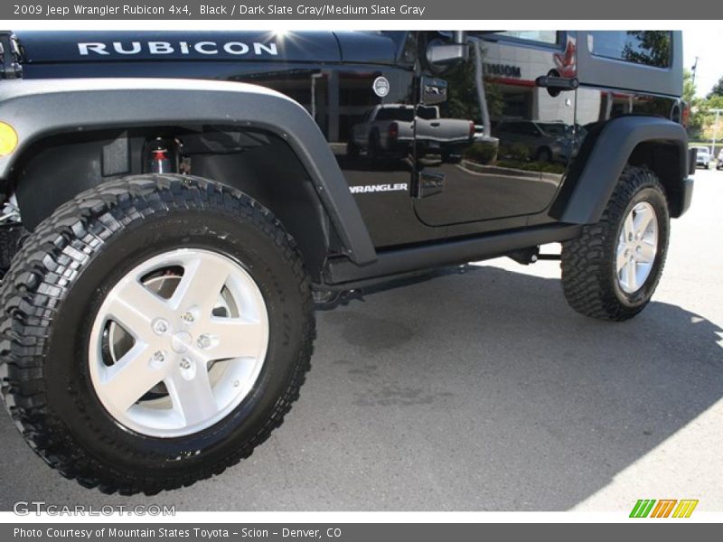 Black / Dark Slate Gray/Medium Slate Gray 2009 Jeep Wrangler Rubicon 4x4