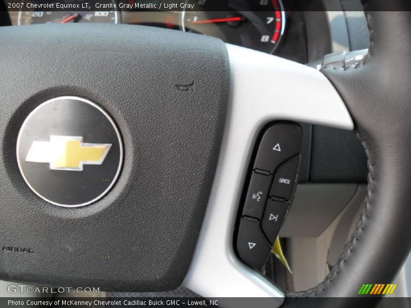 Granite Gray Metallic / Light Gray 2007 Chevrolet Equinox LT