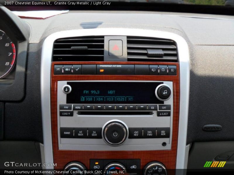 Granite Gray Metallic / Light Gray 2007 Chevrolet Equinox LT