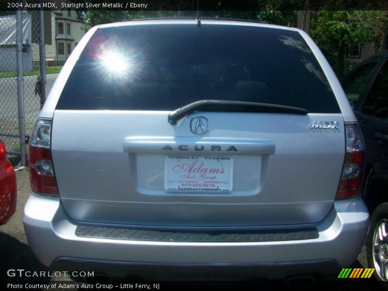 Starlight Silver Metallic / Ebony 2004 Acura MDX