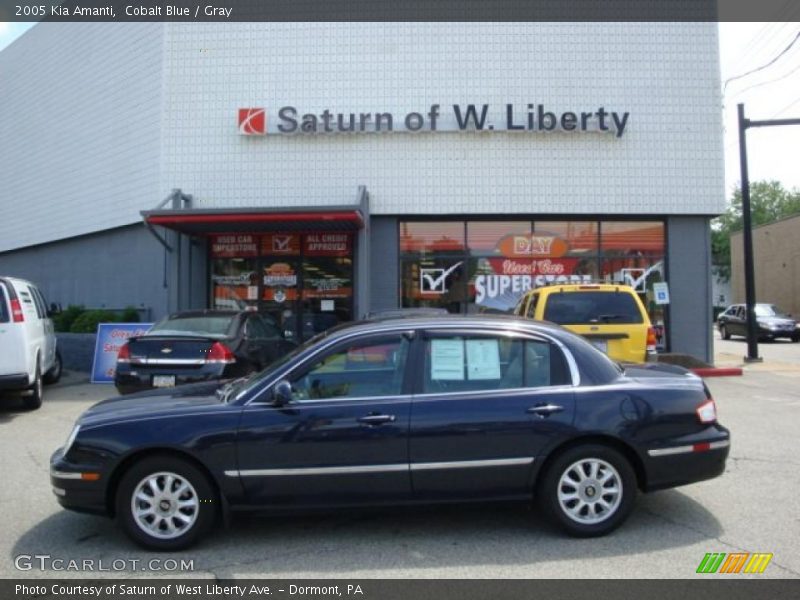 Cobalt Blue / Gray 2005 Kia Amanti
