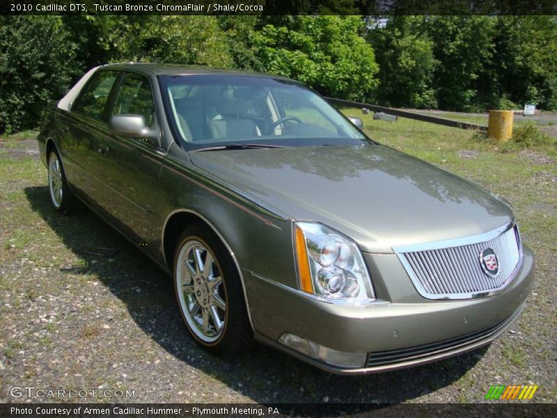 Tuscan Bronze ChromaFlair / Shale/Cocoa 2010 Cadillac DTS