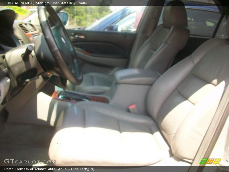 Starlight Silver Metallic / Ebony 2004 Acura MDX